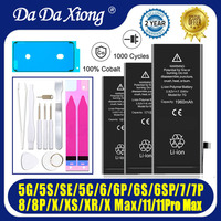 Wysokiej jakości 0 cykli baterii dla iPhone SE 2 4 4S 5 5S 5C 6 6S 7 8 Plus X XR XS 11 Pro Max 7P dla Apple iPhone7 iPhonese 6splus 1